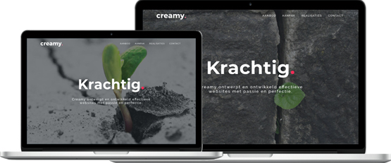 Webdesign Gent Creamy